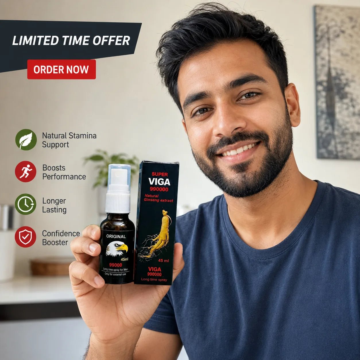 Super Viga 990000 Long Spray - The Once More